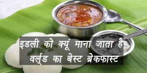 इडली को क्यूं माना जाता है वर्ल्ड का बेस्ट ब्रेकफास्ट इडली को क्यूं माना जाता है वर्ल्ड का बेस्ट ब्रेकफास्ट